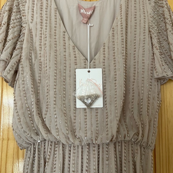 Show me your mumu Michelle flutter maxi dress - Picture 2 of 5